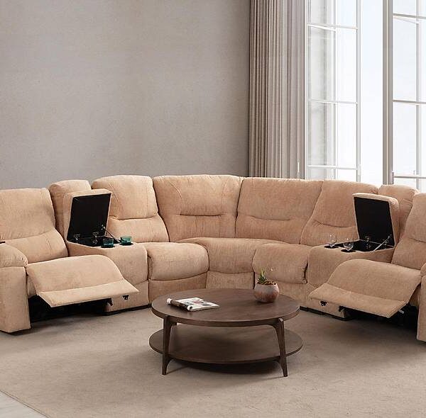 Comfort Max Luxe Hoekbank - Premium Beige