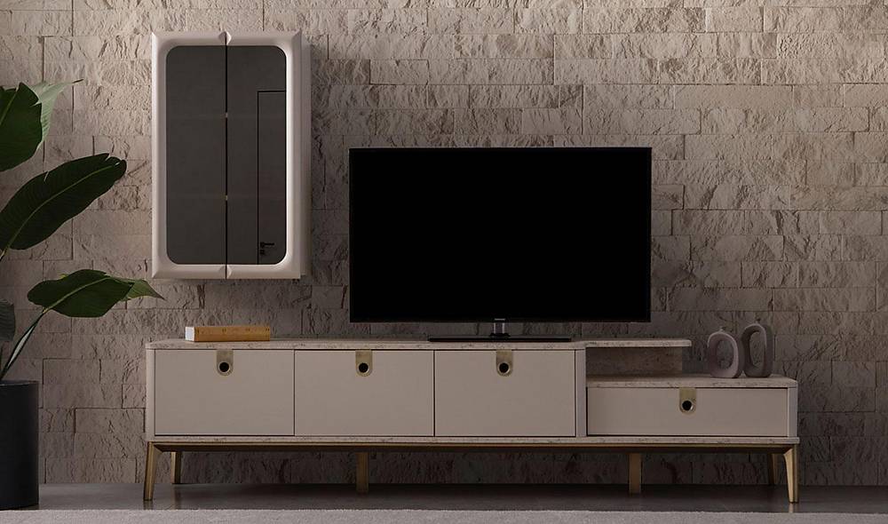 Cunda luxe tv-meubel – strak design & premium kwaliteit