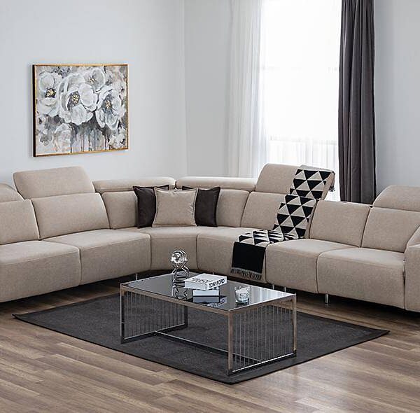 Datça Premium Elektrische Hoekbank – Luxe Motorisch Comfort