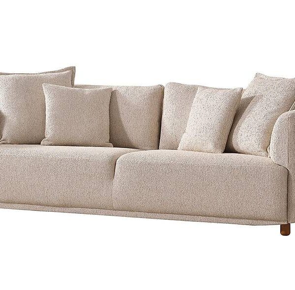 Deep Kanepe Krem – Luxe bank met diepe zit