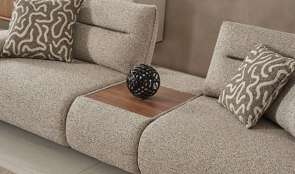 Delenna Luxe design driezitsbank