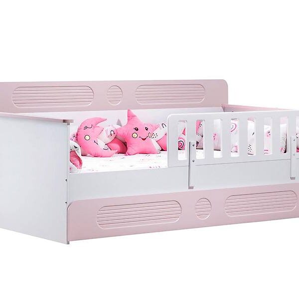 Elanor Montessori-bed – Premium houten kinderbed (roze)