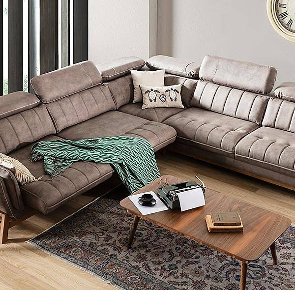 Esinti Premium Verstelbare Hoekbank met Relaxfunctie