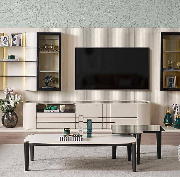 Fagus TV-meubel — Massief beukenhout
