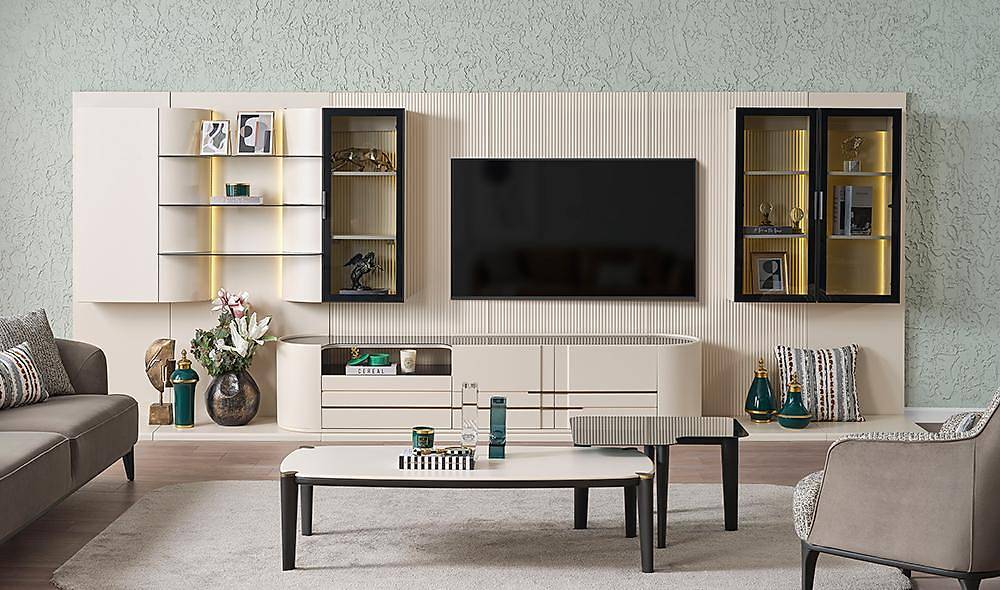 Fagus TV-meubel — Massief beukenhout