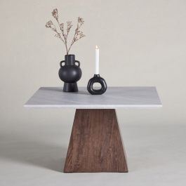 Fjôrd Cael Salontafel 80x80 – Lichtgrijs, Premium Scandinavisch