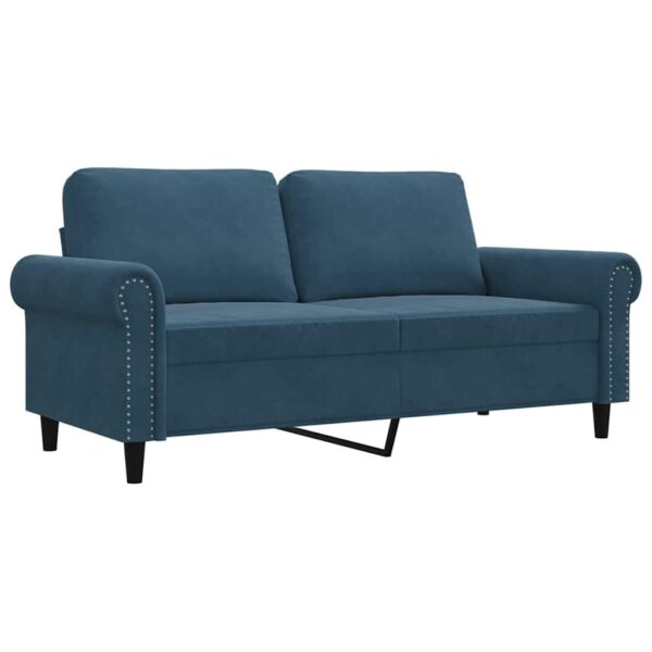 Fluwelen 2-zitsbank 140 cm — Luxe kwaliteit met slaapfunctie