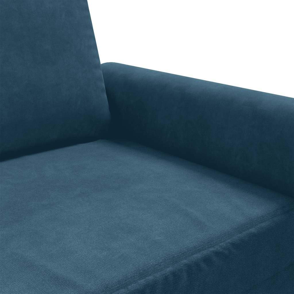 Fluwelen 2-zitsbank 140 cm — Luxe kwaliteit met slaapfunctie