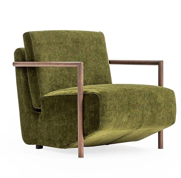 Focus Berjer Groen — Luxe designfauteuil voor ultiem comfort