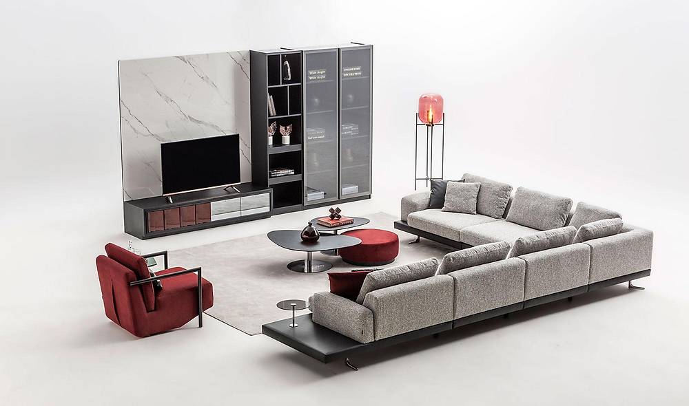Focus Hoekbankset Grijs – Premium Comfort & Stijl