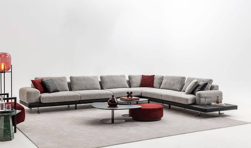Focus Hoekbankset Grijs – Premium Comfort & Stijl