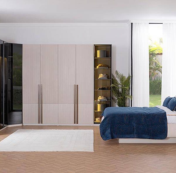 Fox Slaapkamerset – Ruimtebesparend Opbergbed & Hoekkast