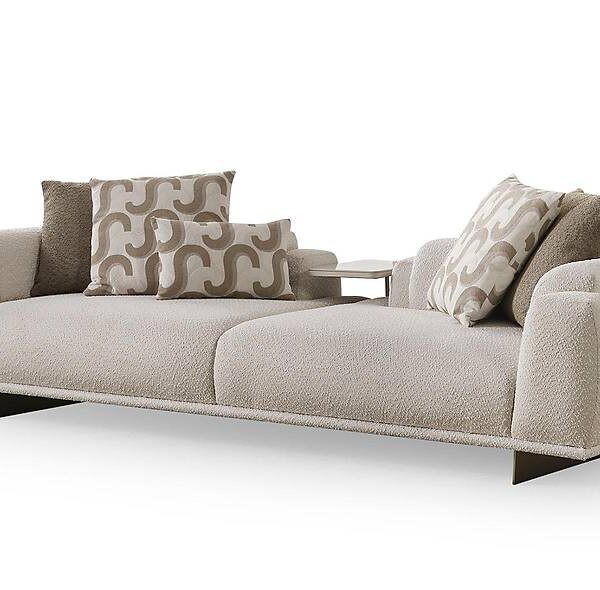 Gravity Luxe Designbank met Bijzettafel