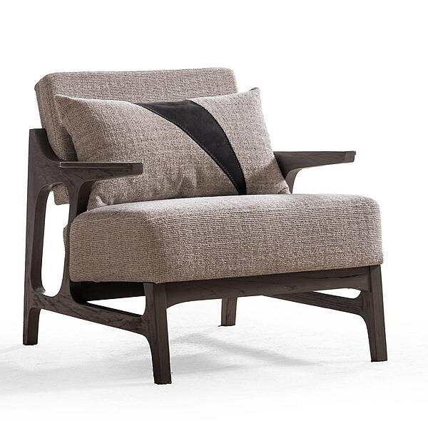 Harmony Luxe design fauteuil — Handgemaakt comfort