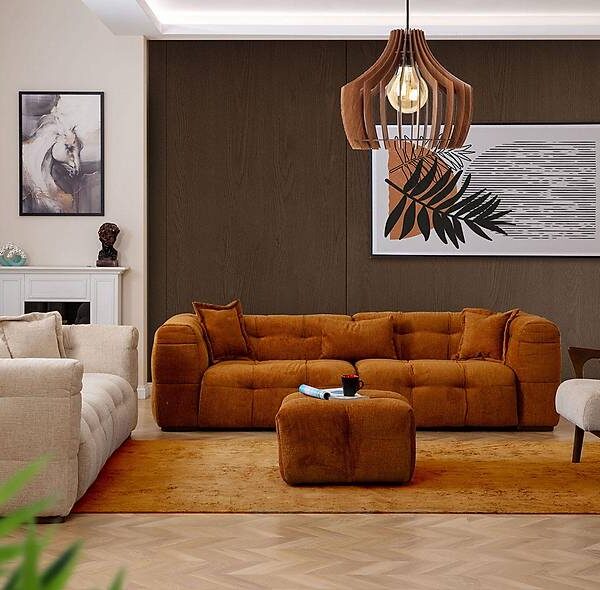 Kuzey Luxe Bankstel – Premium kwaliteit voor uw woonkamer