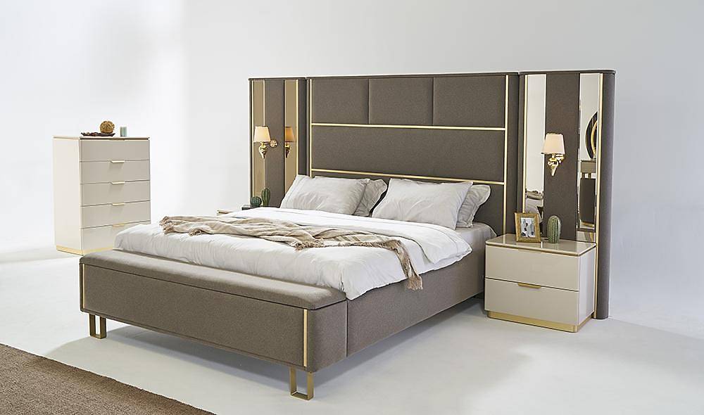 Kýbrýs 6-deurs slaapkamermeubel V2 — Premium kwaliteit