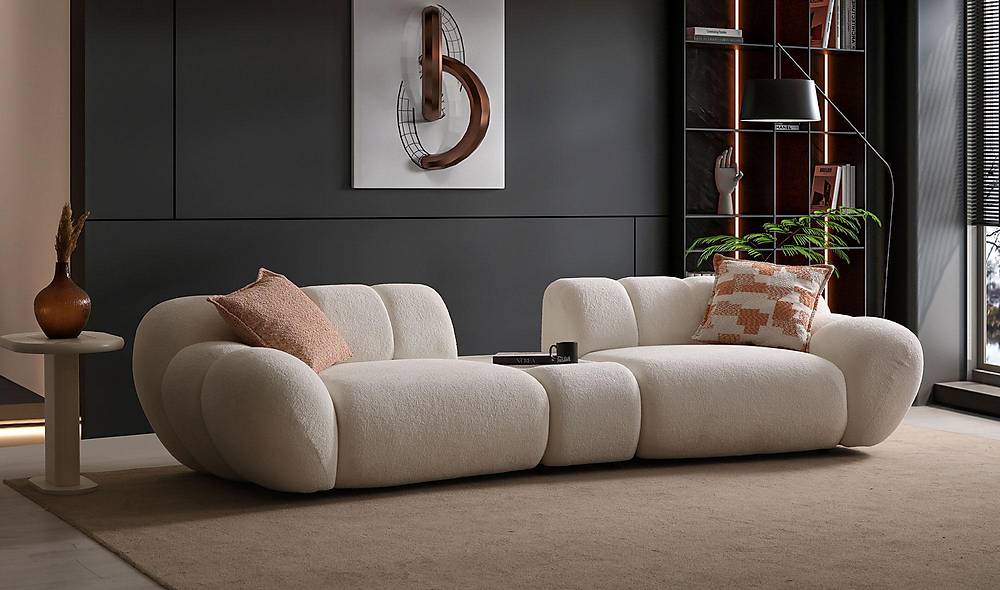 Laros Luxe bank met geïntegreerde salontafel — Premium kwaliteit