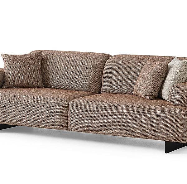 Latoya Luxe Designbank — Premium Ceviz Afwerking