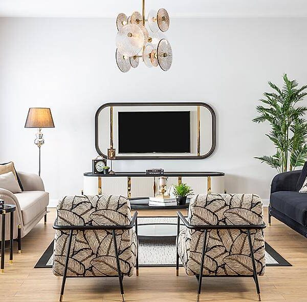 Leaf zwart bankstel — premium kwaliteit & modern design