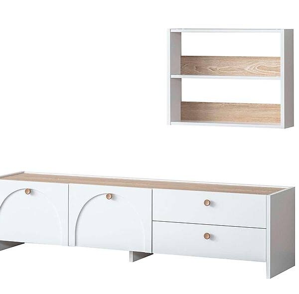 Lenora Wit TV-meubel — Premium kwaliteit & strak design