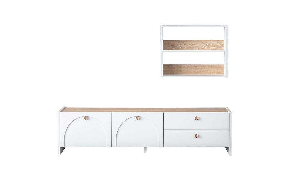 Lenora Wit TV-meubel — Premium kwaliteit & strak design