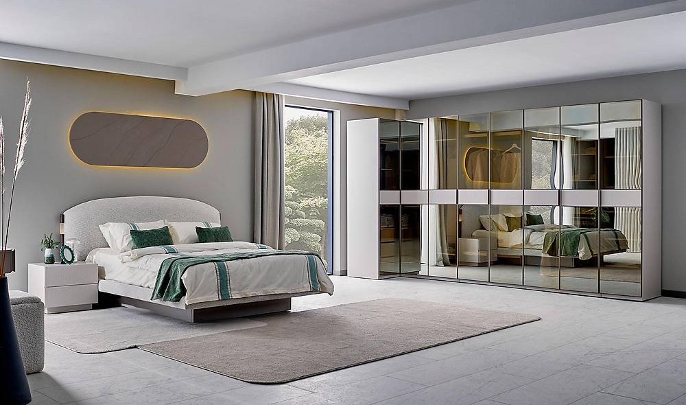 Lenova Slaapkamerset met Hoekkast – Premium kwaliteit