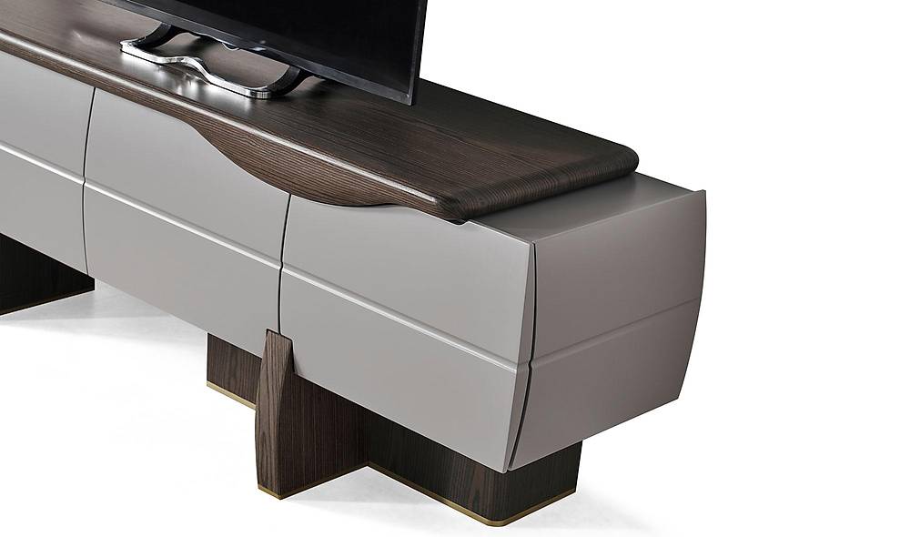 Lizay grijs TV-meubel — Premium kwaliteit & slim opbergen
