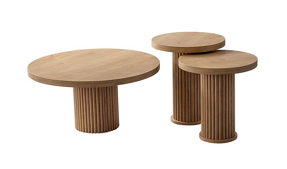 Logo rieten tv-meubel wit — premium design