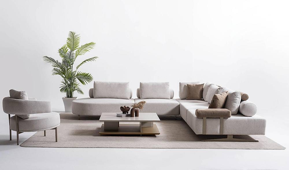 Luxe Bermuda hoekbank — Premium kwaliteit & comfort