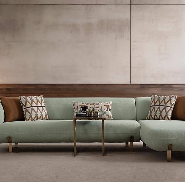 Luxe bruine hoekbank met relaxfunctie — premium comfort