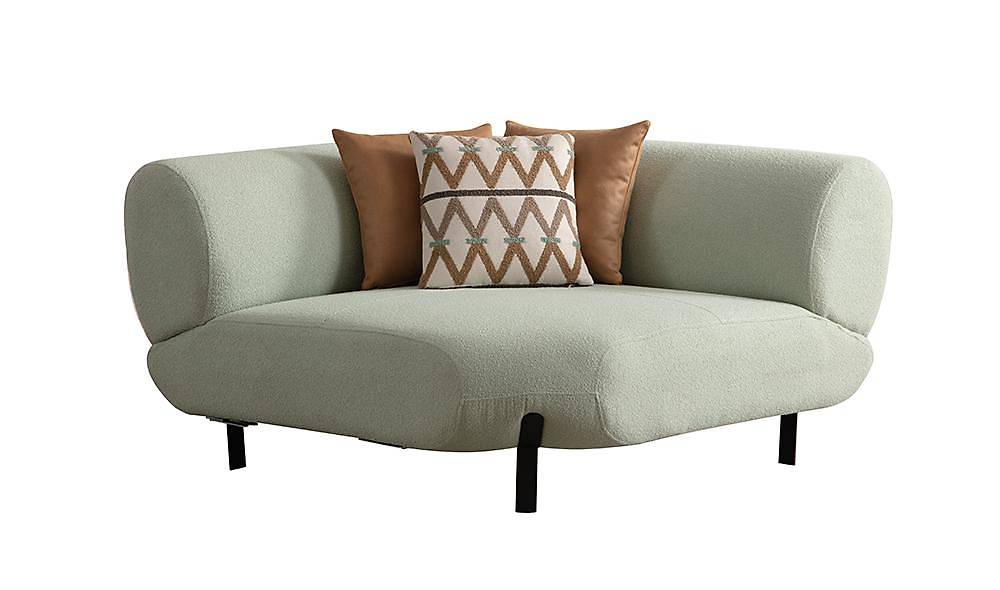 Luxe bruine hoekbank met relaxfunctie — premium comfort