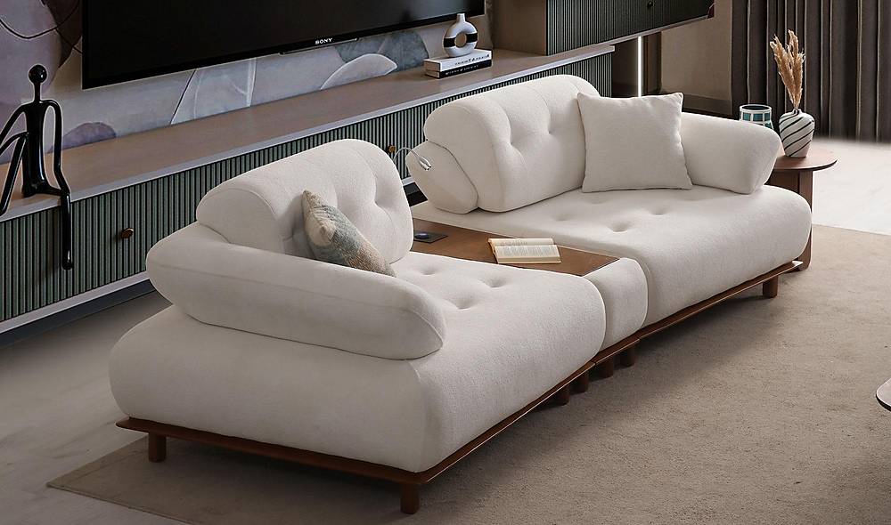 Luxe Girne bank met salontafel — stijlvol design