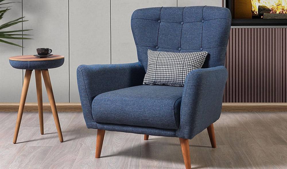 Luxe hoekbank Bona Lacivert — Premium kwaliteit