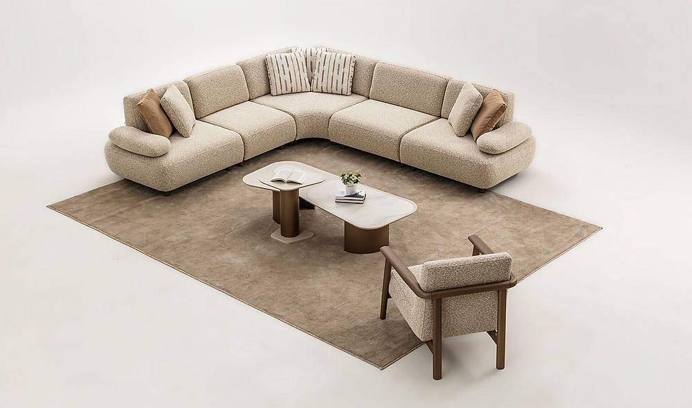 Luxe Madrid hoekbank Compact — Premium kwaliteit
