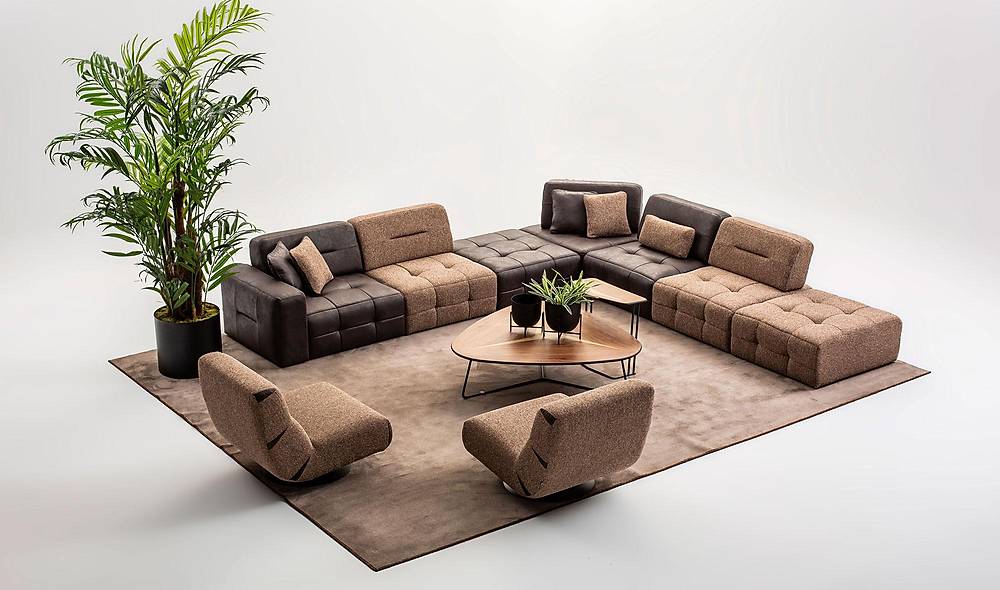 Luxe Mocha Hoekbank Large — Premium kwaliteit en comfort