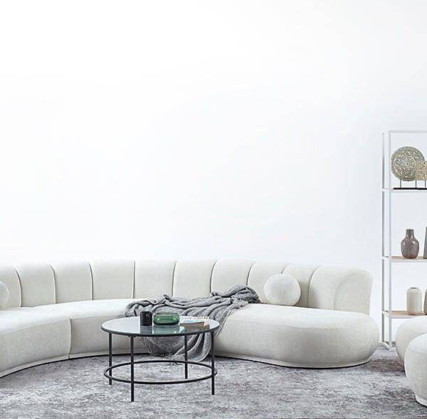 Luxe Modulaire Kuğu Hoekbank Dilimli – Comfort & Design