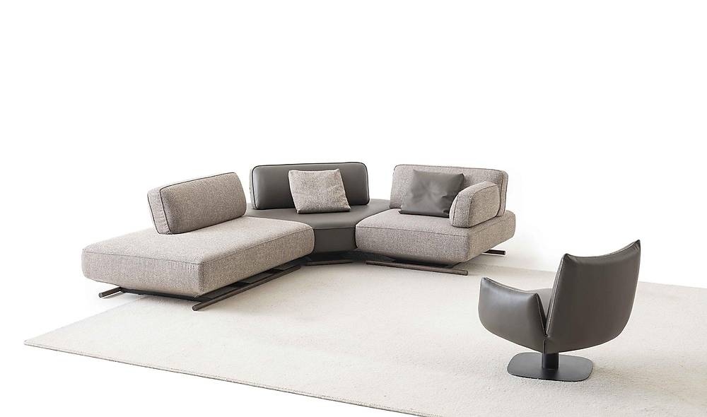 Luxe Monako hoekbank Small — compacte premium kwaliteit