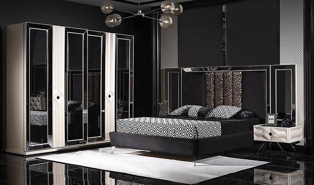 Luxe Nepal boxspring slaapkamerset met opbergruimte