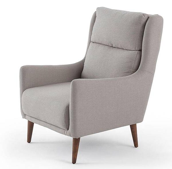 Luxe Pine Berjer fauteuil van massief dennenhout