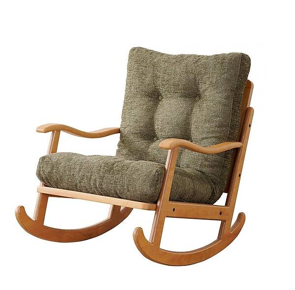 Luxe Relax Schommelstoel Natural – Hoogwaardig comfort