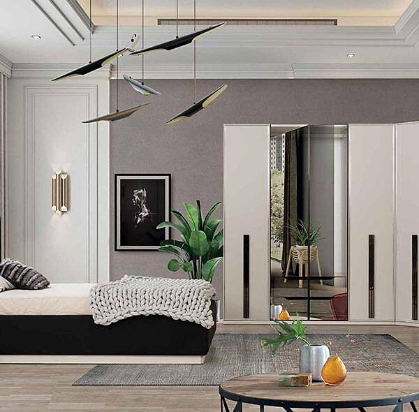 Luxe Sarmaşık Hoek Slaapkamer Set