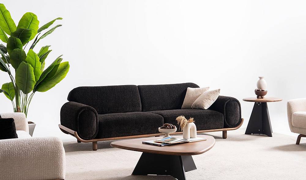 Maisie donkerbruine designbank — Premium kwaliteit & comfort