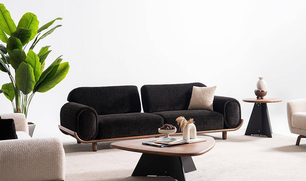 Maisie donkerbruine designbank — Premium kwaliteit & comfort