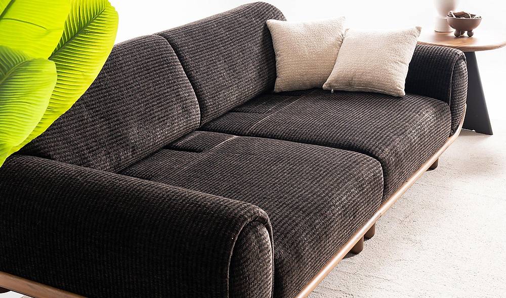 Maisie donkerbruine designbank — Premium kwaliteit & comfort