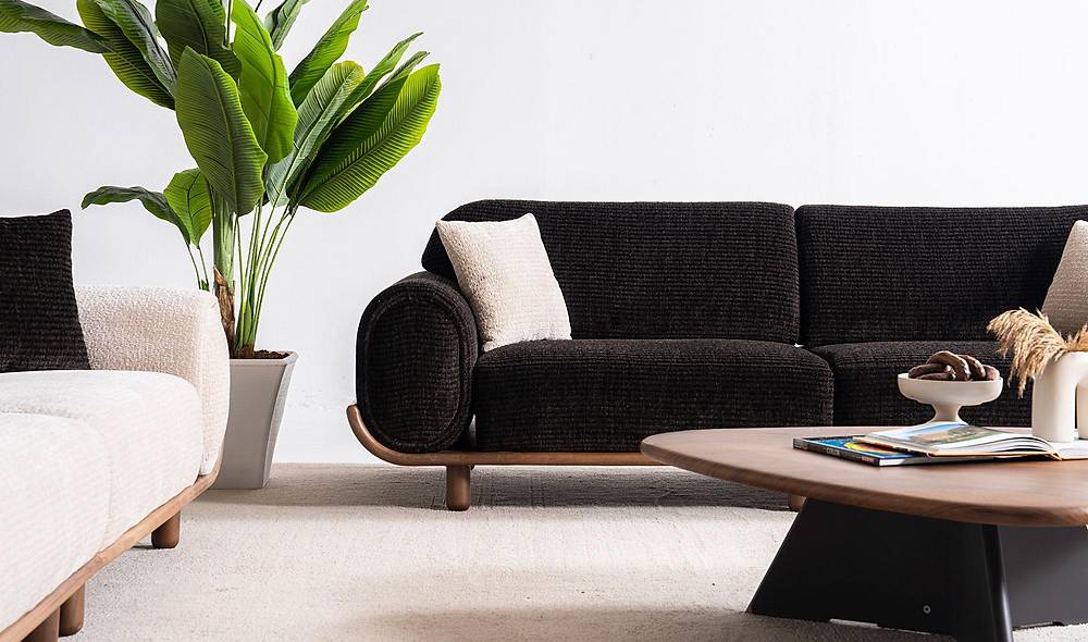 Maisie donkerbruine designbank — Premium kwaliteit & comfort