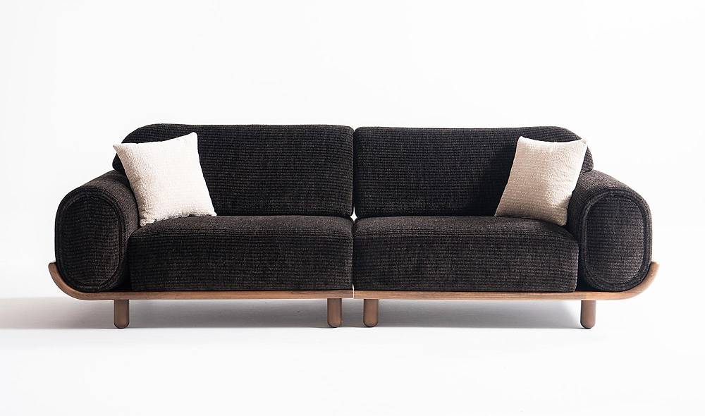 Maisie donkerbruine designbank — Premium kwaliteit & comfort
