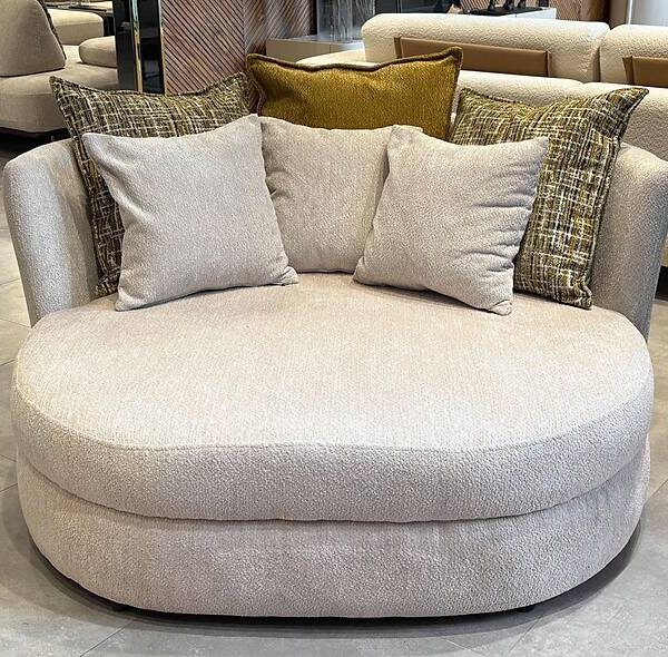 Mandu Relaxfauteuil – Luxe ecru, premium kwaliteit