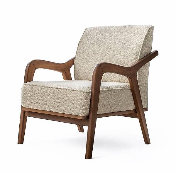 Marie Berjer Krem — Luxe designfauteuil van premium kwaliteit