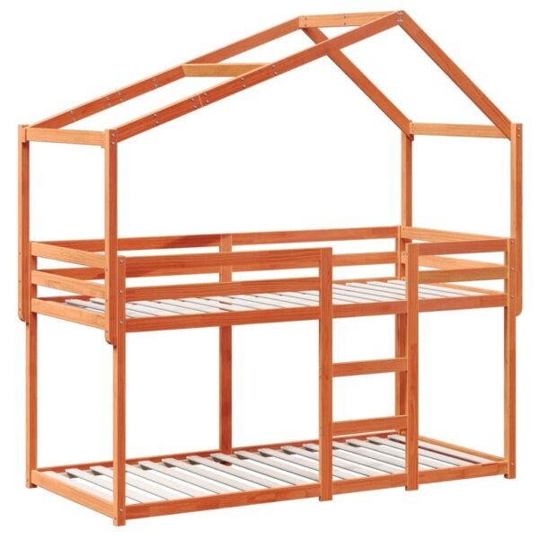 Massief grenen kinderbed huisje 90x200 – Premium kwaliteit