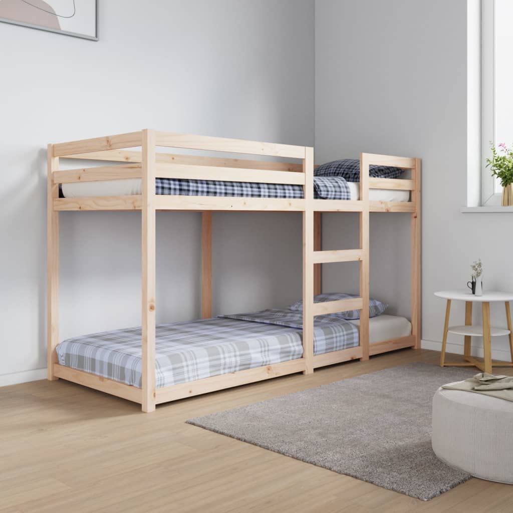 Massief grenen stapelbed 75x190 cm — stevig & stijlvol